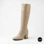 Kaniowski K-3451-0268: Elegant Beige Leather Boots