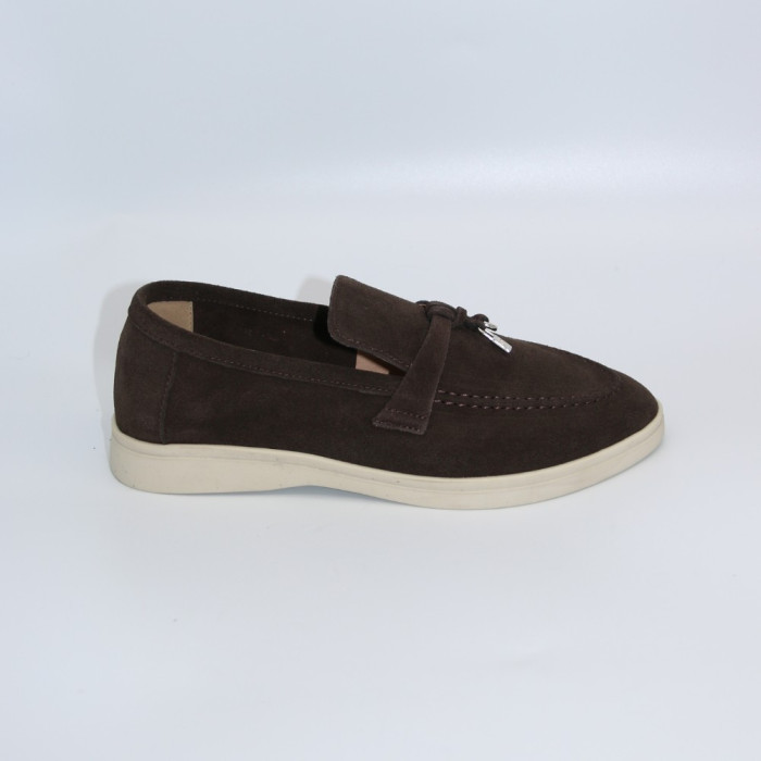 Elegant Suede Summer Charms Walk Lonza 222971 Loafers