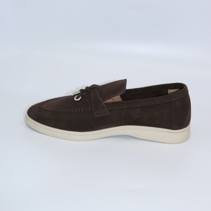 Elegant Suede Summer Charms Walk Lonza 222971 Loafers