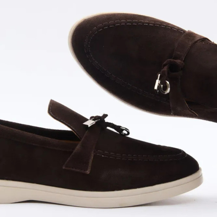 Elegant Suede Summer Charms Walk Lonza 222971 Loafers