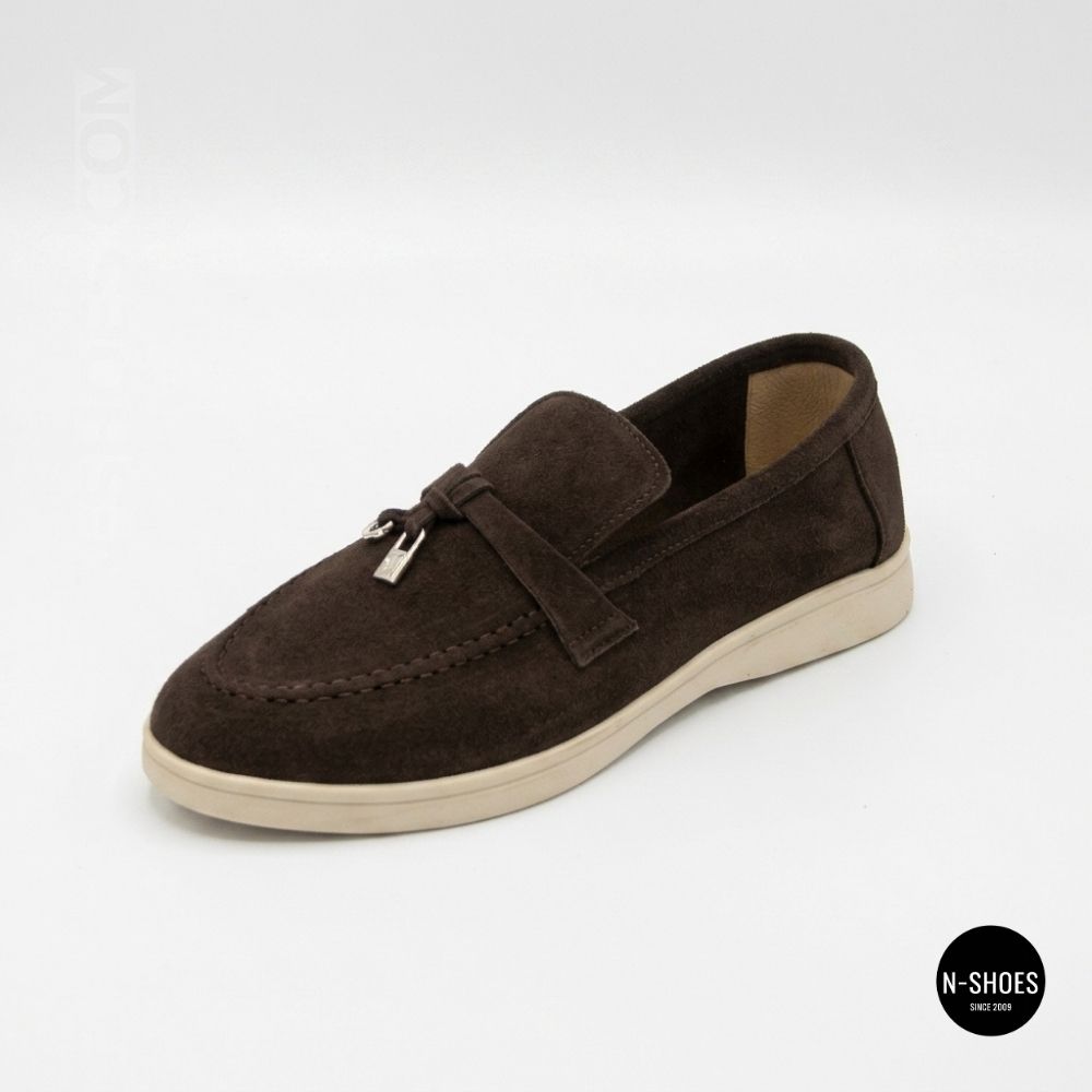 Elegant Suede Summer Charms Walk Lonza 222971 Loafers