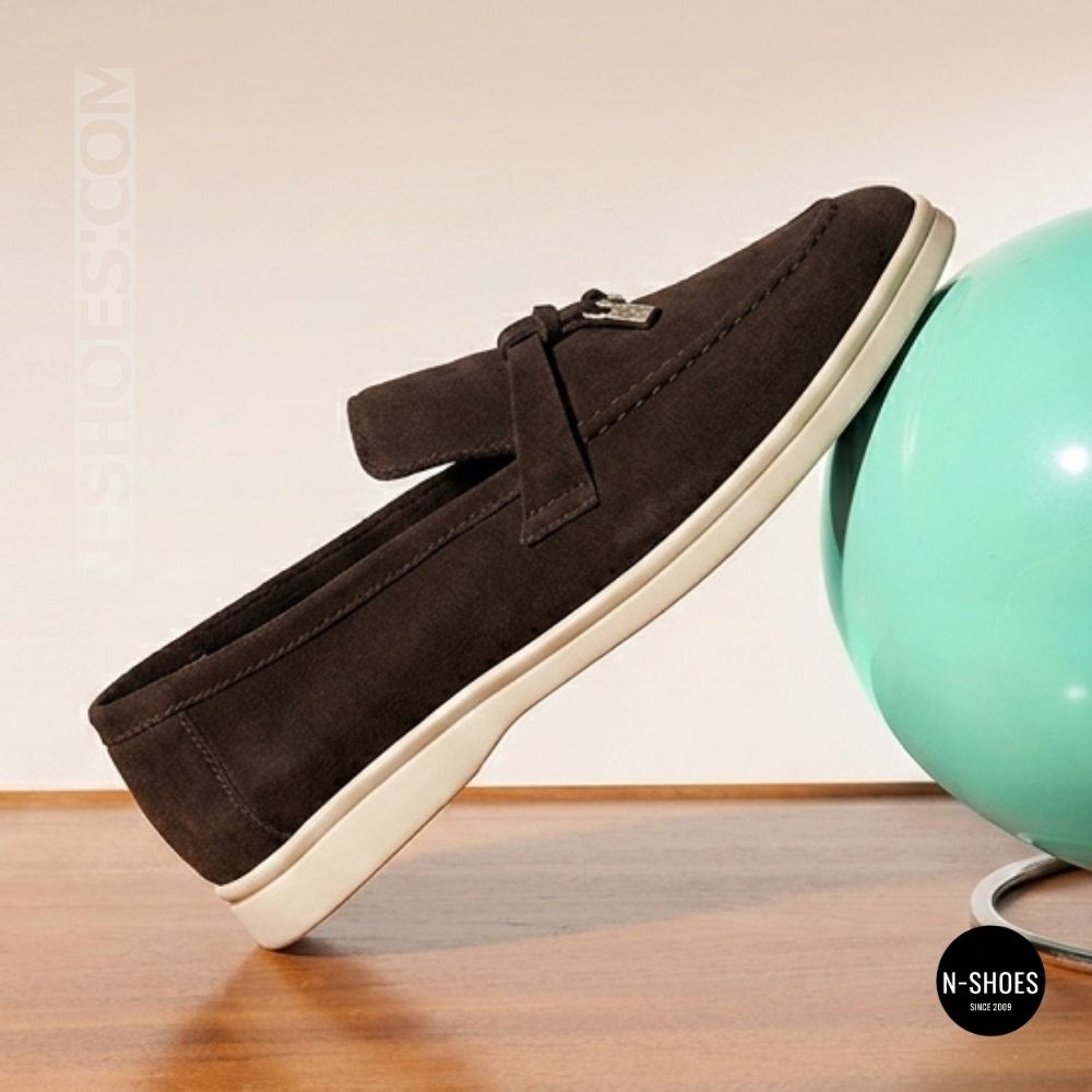 Elegant Suede Summer Charms Walk Lonza 222971 Loafers