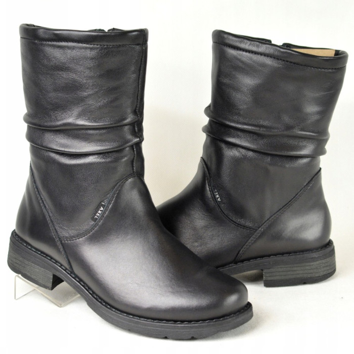 AXEL 4470 CZARNY 6046 Winter Boots - Warmth That Fits Right