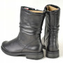 Жіночі зимові черевики AXEL (Польща) 4470 CZARNY 6046: натуральна шкіра, вовняне утеплення