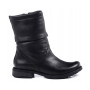Жіночі зимові черевики AXEL (Польща) 4470 CZARNY 6046: натуральна шкіра, вовняне утеплення