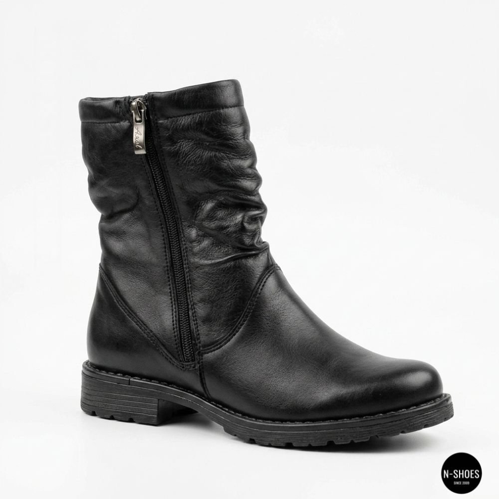 Зимние ботинки AXEL 4470 CZARNY 6046 - тепло и стиль каждый день