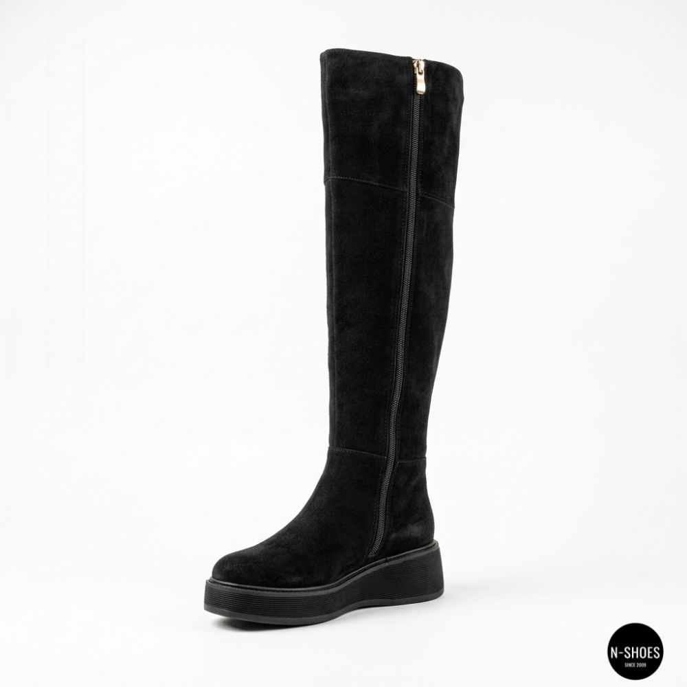 Luxurious Anna Lucci 203257 MX1088-3 Over-the-Knee Boots for Cold Days