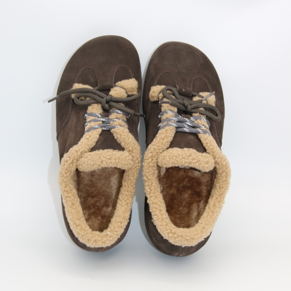 Жіночі зимові кеди з хутром Anna Lucci 202452 205153 JNM556B khaki 6049