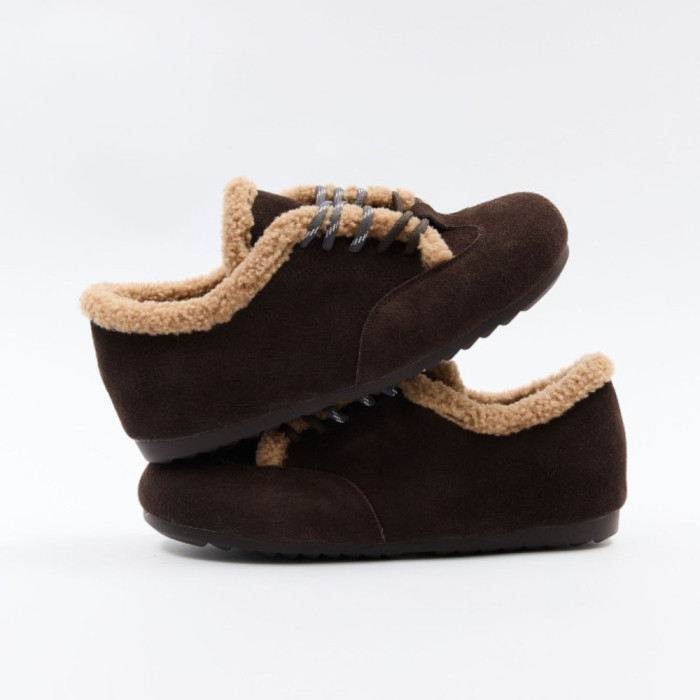 Женские зимние кеды с мехом Anna Lucci 205041 202452 205153 JNM556B khaki 6049