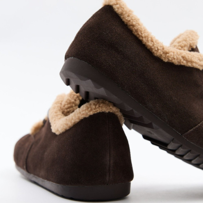 Женские зимние кеды с мехом Anna Lucci 205041 202452 205153 JNM556B khaki 6049