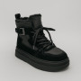 Жіночі зимові черевики Allsy Lonza 204424, 269008-1 black 6050 з вовняним утеплювачем