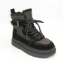 Жіночі зимові черевики Allsy Lonza 204424, 269008-1 black 6050 з вовняним утеплювачем