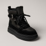 Жіночі зимові черевики Allsy Lonza 204424, 269008-1 black 6050 з вовняним утеплювачем