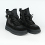 Жіночі зимові черевики Allsy Lonza 204424, 204902 269008-1 black 6050 з вовняним утеплювачем