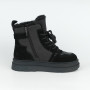 Жіночі зимові черевики Allsy Lonza 204424, 204902 269008-1 black 6050 з вовняним утеплювачем