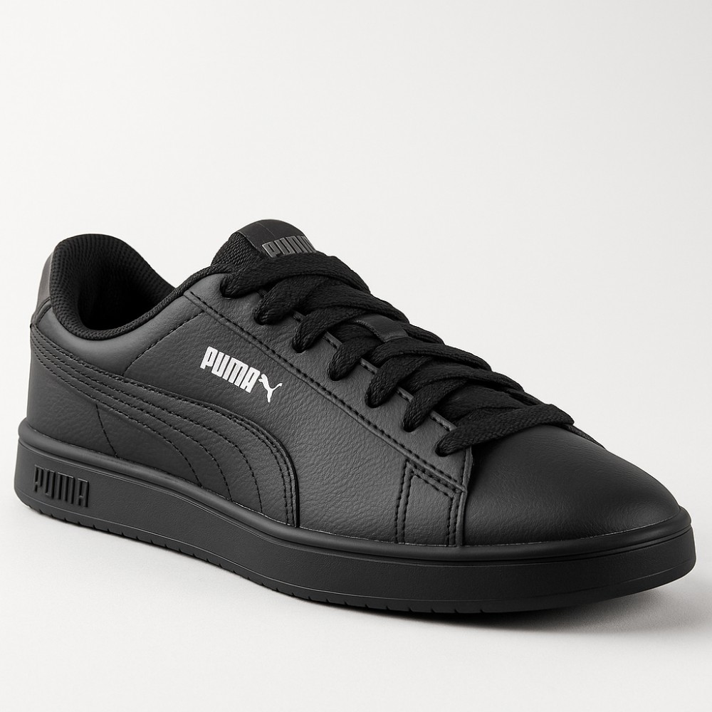 Puma Rickie Classic шкіряні кеди чорні 394252-11 6055