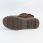Жіночі зимові черевики Allsy Lonza, коричневі BROWN 6060 - натуральна шкіра та хутро