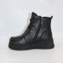 Жіночі зимові ботинки на танкетці Allsy Lonza 203545 C54787-528 BLACK 6061
