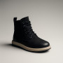 Жіночі зимові черевики Allsy Lonza 203188 ZM25Z53R001-1 6062 - чорний нубук, тепле хутро, комфорт