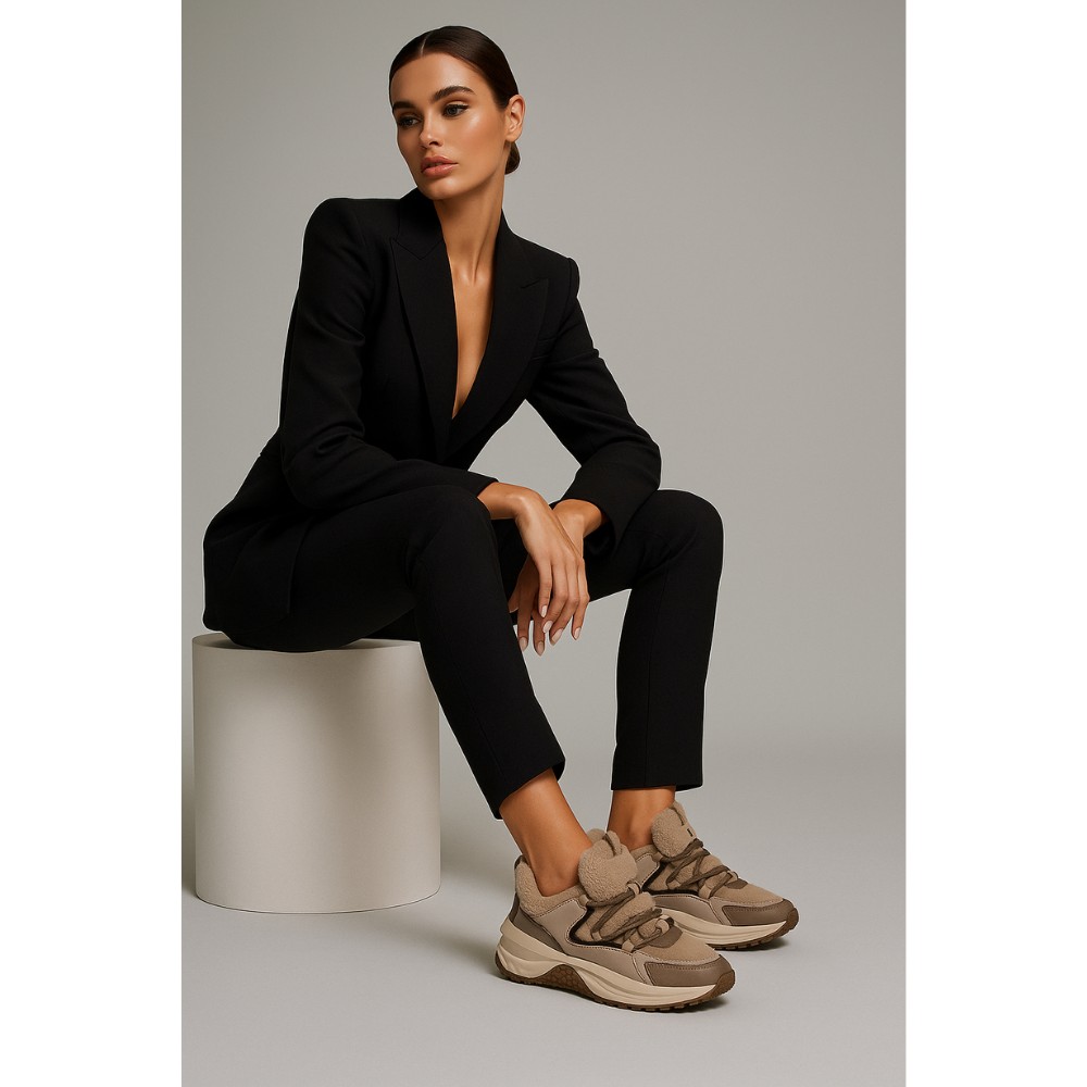 KEDDO 448178-04-04E 6063 жіночі зимові кросівки з хутром