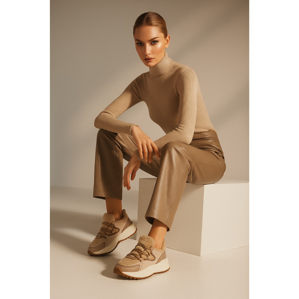 KEDDO 448178-04-04E 6063 жіночі зимові кросівки з хутром