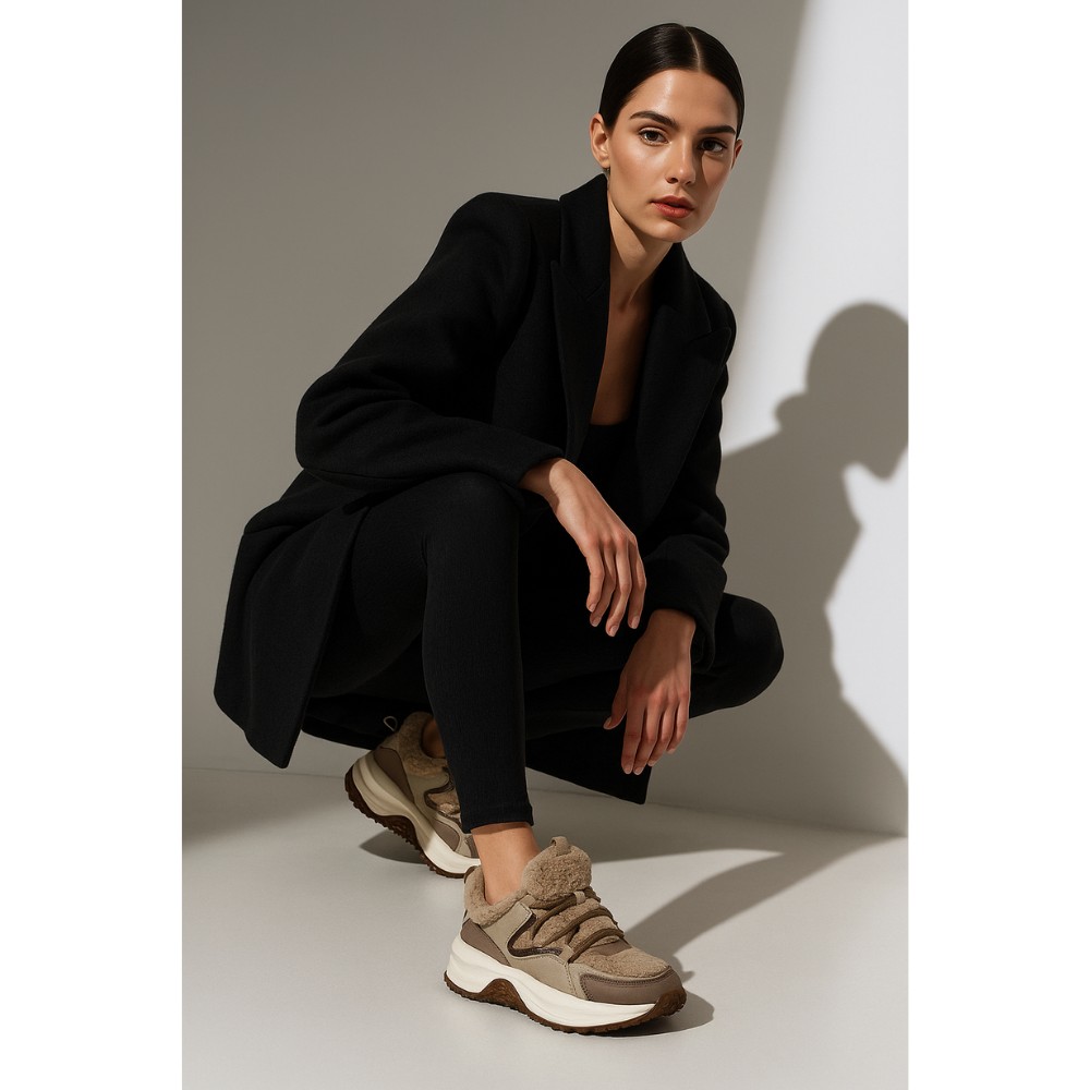 KEDDO 448178-04-04E 6063 жіночі зимові кросівки з хутром