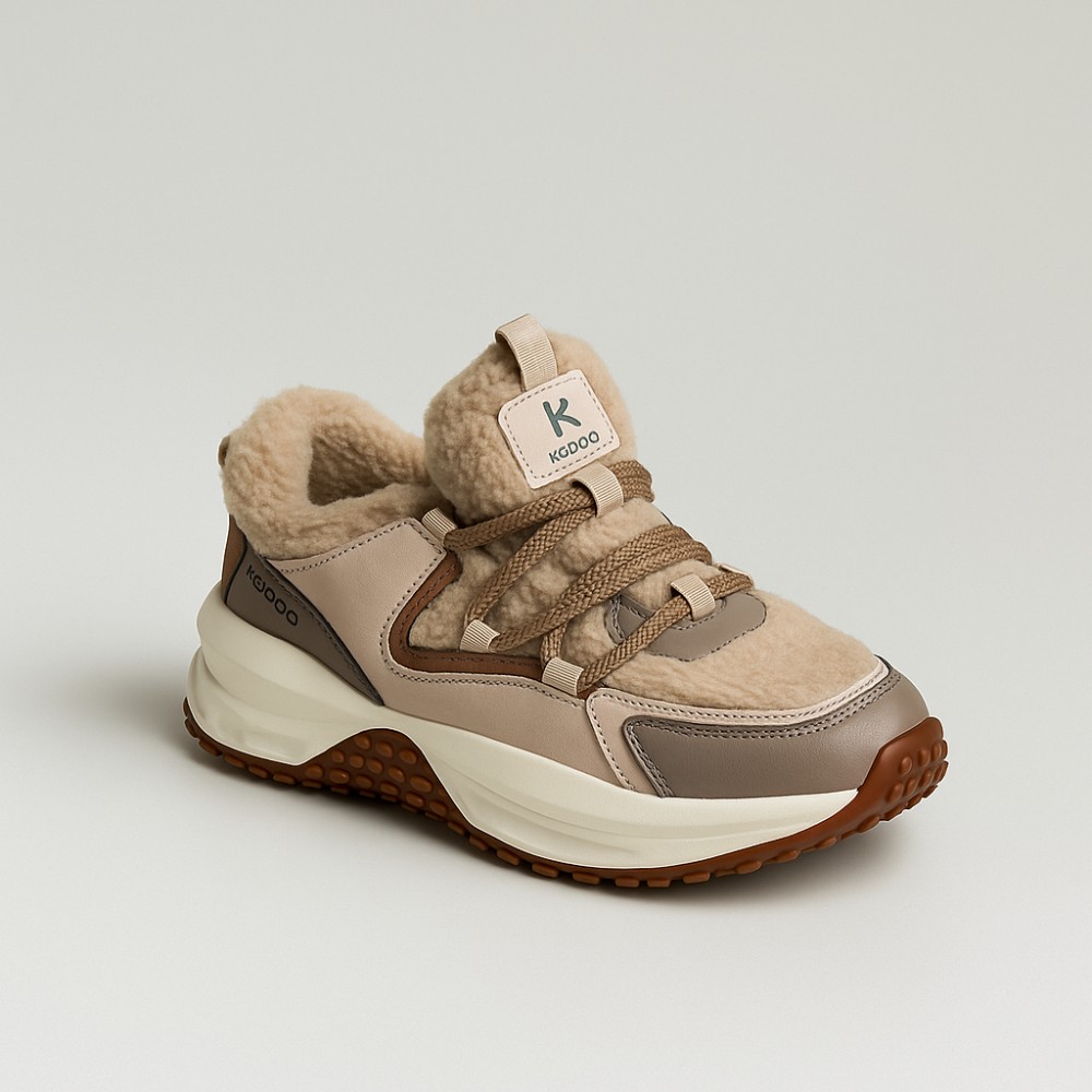 KEDDO 448178-04-04E 6063 жіночі зимові кросівки з хутром