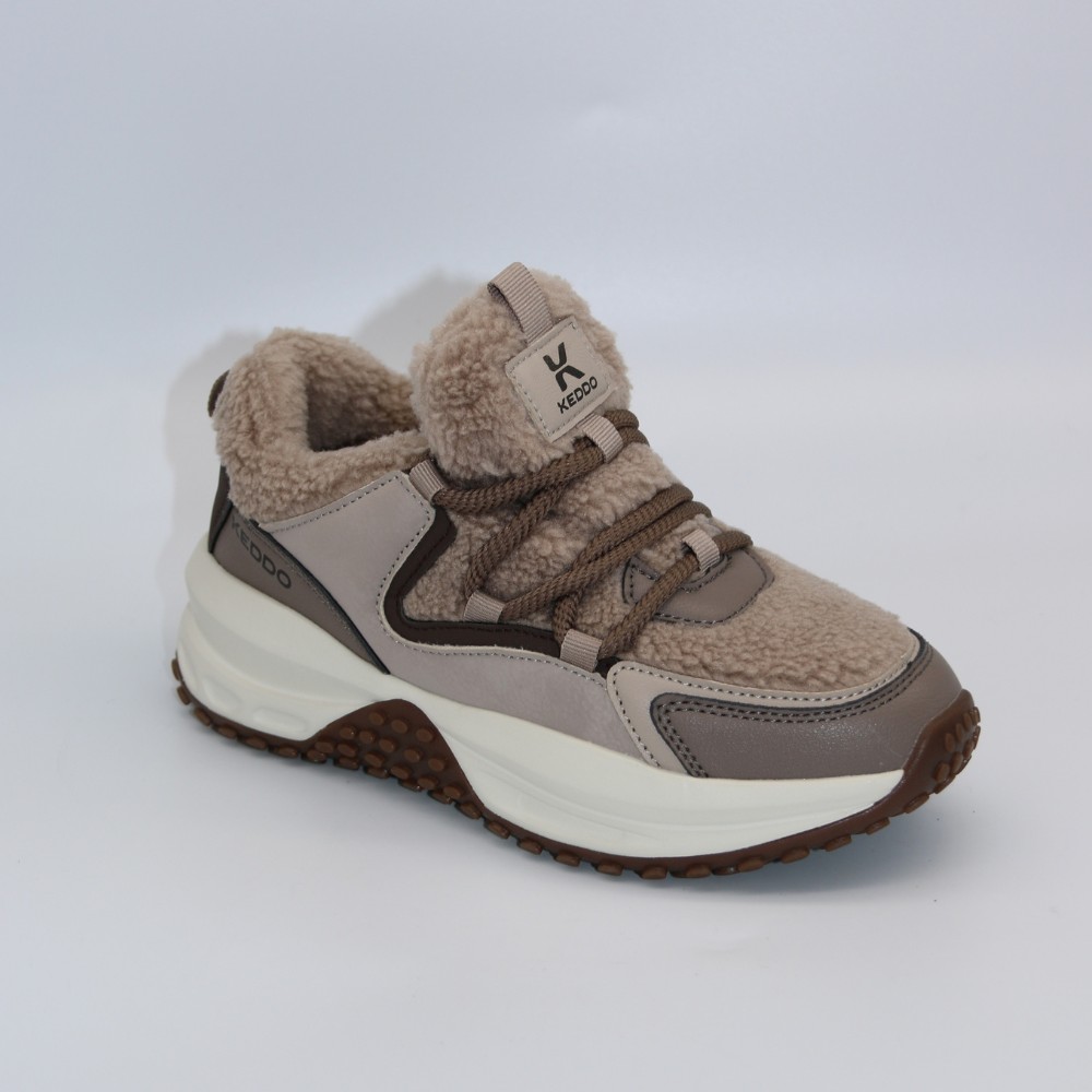 KEDDO 448178-04-04E 6063 жіночі зимові кросівки з хутром