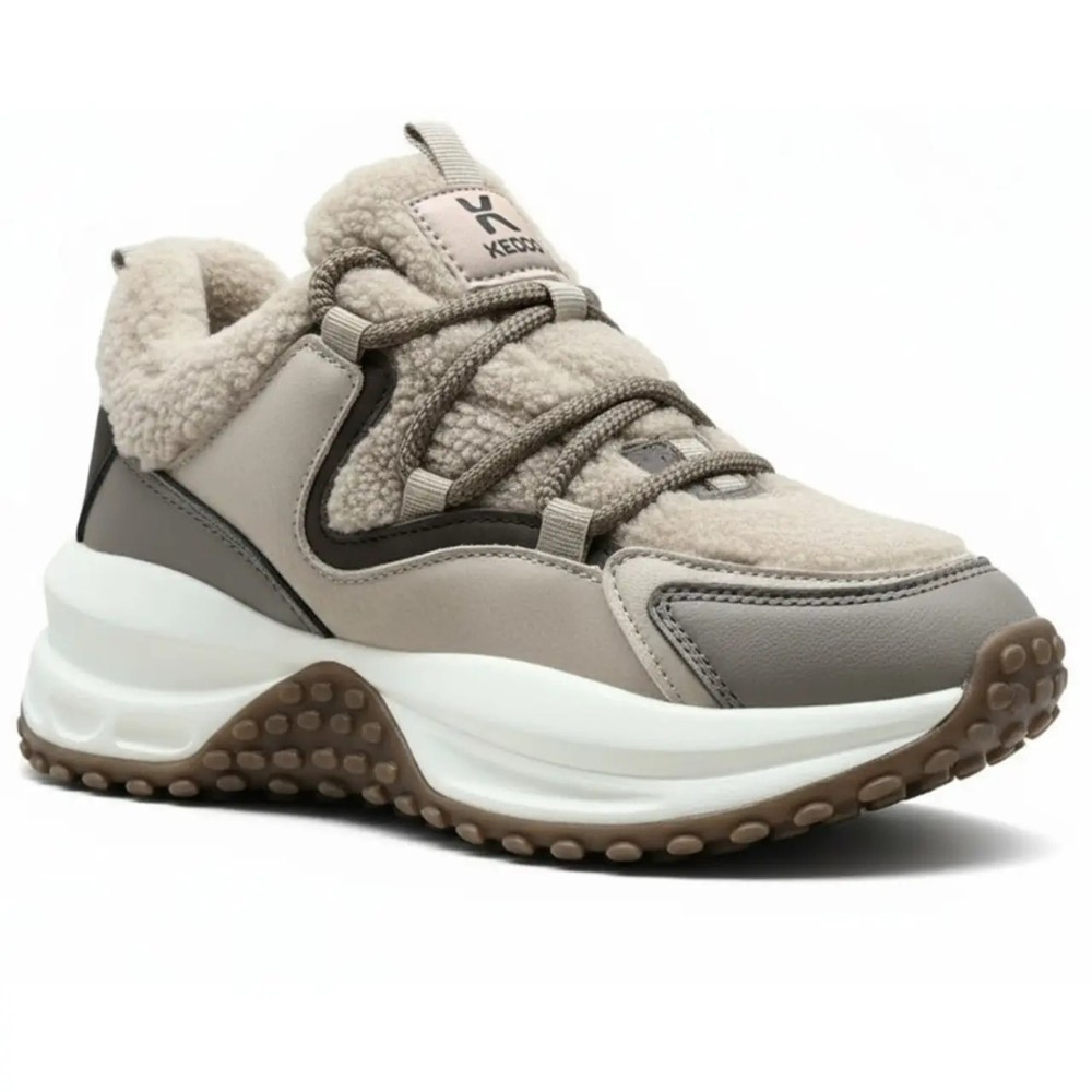 KEDDO 448178-04-04E 6063 жіночі зимові кросівки з хутром