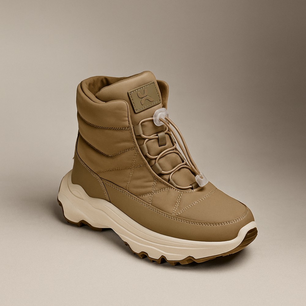 Жіночі зимові дутики KEDDO 448188-04-04 6064, шоколадні, водостійкі