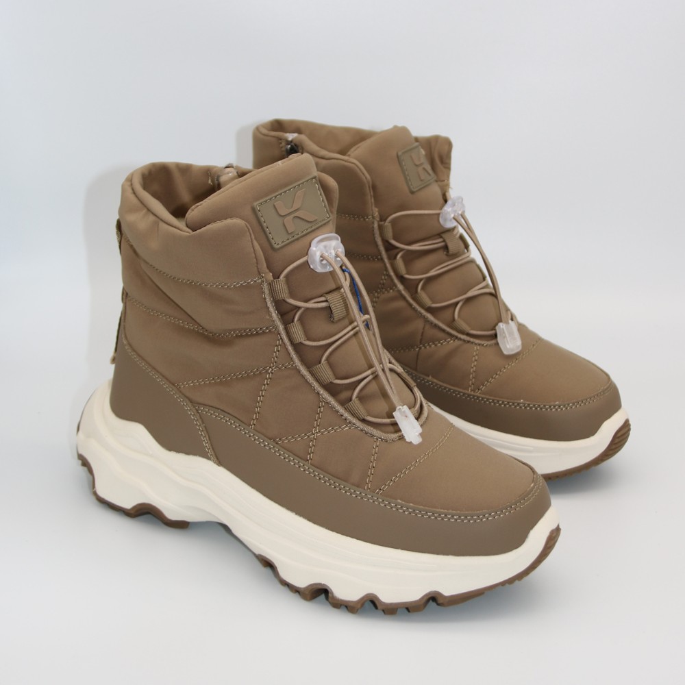 Жіночі зимові дутики KEDDO 448188-04-04 6064, шоколадні, водостійкі