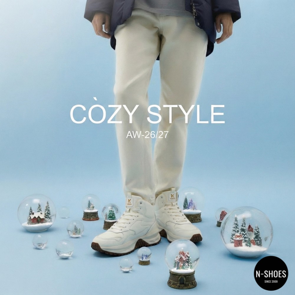 Жіночі шкіряні кросівки KEDDO 448178-09-03 6066 на натуральній вовні