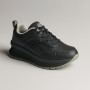 Women’s black leather sneakers Grunberg 148568/26-03 6076 with Thermotex insulation