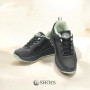 Women’s black leather sneakers Grunberg 148568/26-03 6076 with Thermotex insulation