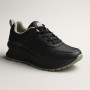 Women’s black leather sneakers Grunberg 148568/26-03 6076 with Thermotex insulation
