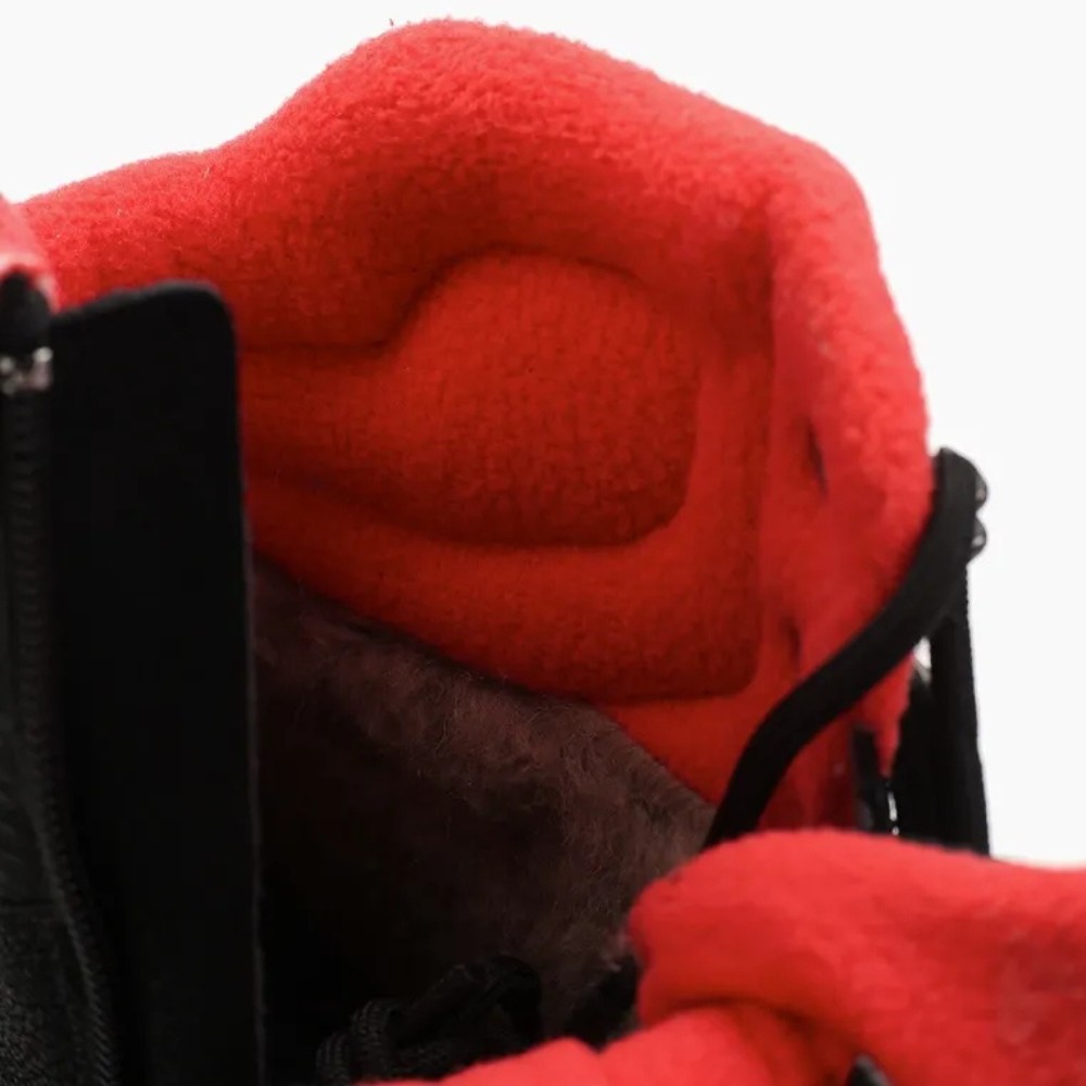 Женские зимние ботинки Grunberg 148569-09-01 6087 чёрные из натуральной кожи с шерстью