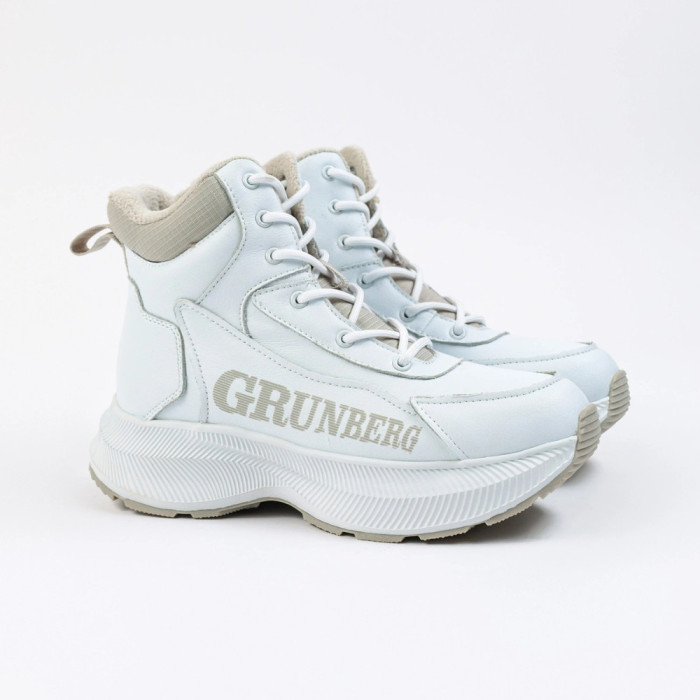 Зимние женские ботинки Grunberg 148577-20-02 6088 на шерстяном меху
