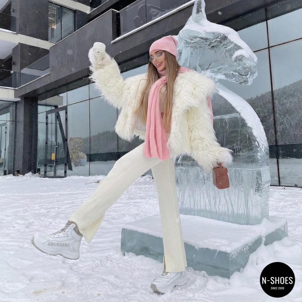 Зимові жіночі черевики Grunberg 148577-20-02 6088 з натуральної шкіри