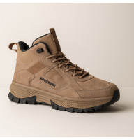 Жіночі зимові черевики Grunberg 148593-03-02 6089 бежеві з натуральної шкіри з мембраною Gore-Tex та утепленою підкладкою NanoTex