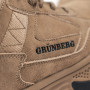 Женские зимние ботинки Grunberg 148593-03-02 6089 - бежевые, кожа, Gore-Tex, NanoTex