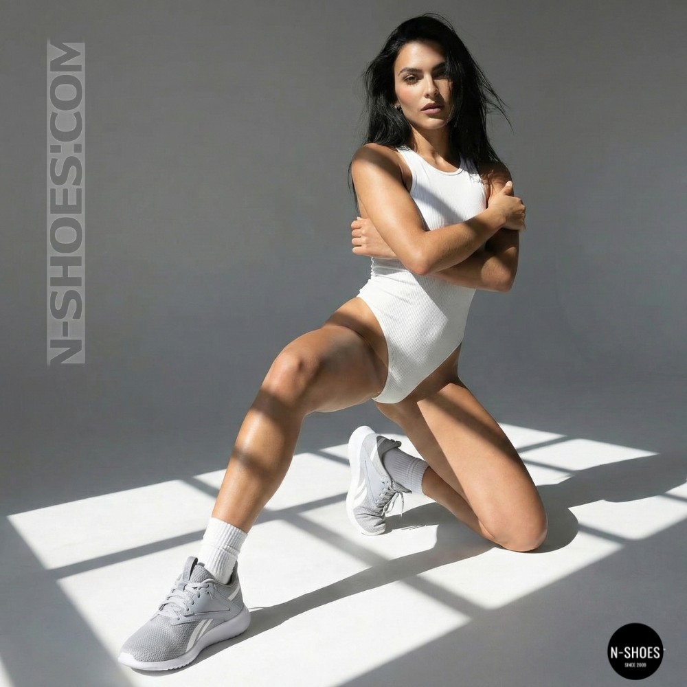 Серые женские кроссовки Reebok Fluxlite 100033350 6104