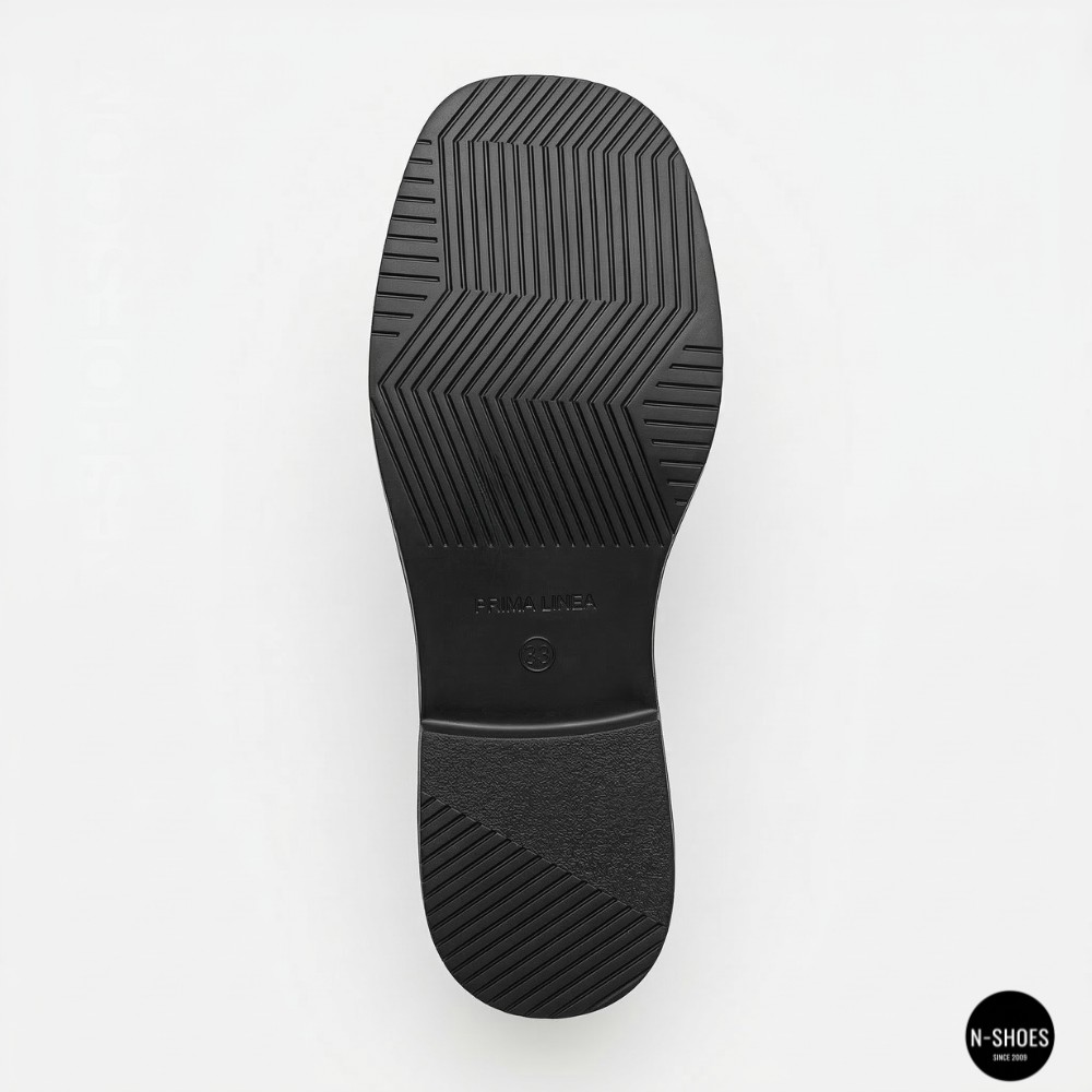 Жіночі чорні шльопанці Allsy Lonza 208132 035-3 BLACK у стилі DG Millennials