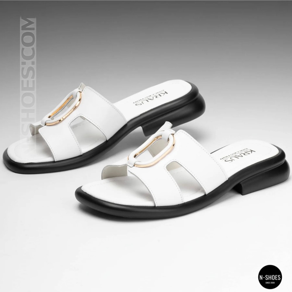 Шкіряні сабо Allsy 208137 Lonza 035-3 037-2 6119 у стилі Hermès Oran