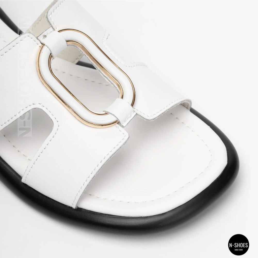 Шкіряні сабо Allsy 208137 Lonza 035-3 037-2 6119 у стилі Hermès Oran