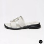Шкіряні сабо Allsy 208137 Lonza 212474 035-3 037-2 6119 у стилі Hermès Oran