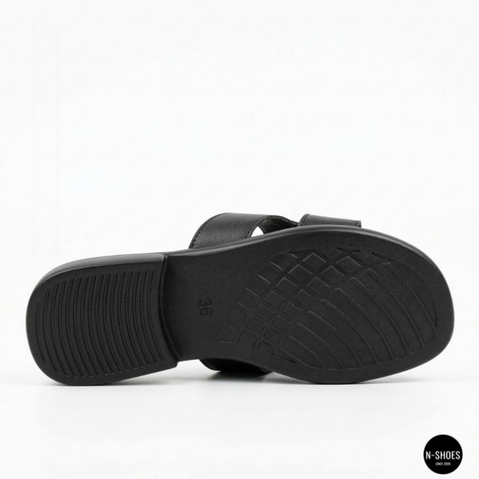 Кожаные женские сабо Allsy 208138 037-3 Lonza 212475 Black 6120