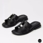 Шкіряні жіночі сабо Allsy 208138 037-3 Lonza 212475 Black 6120