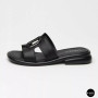 Шкіряні жіночі сабо Allsy 208138 037-3 Lonza 212475 Black 6120
