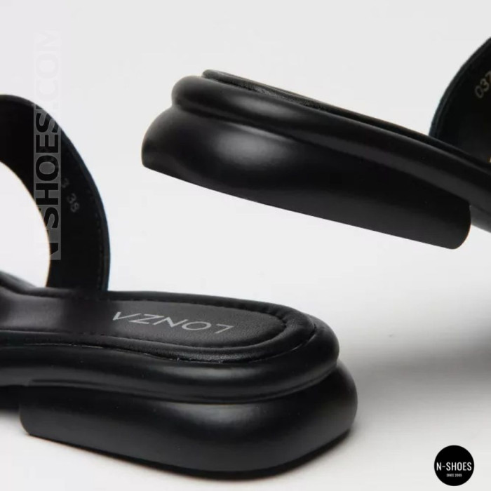 Кожаные женские сабо Allsy 208138 037-3 Lonza 212475 Black 6120