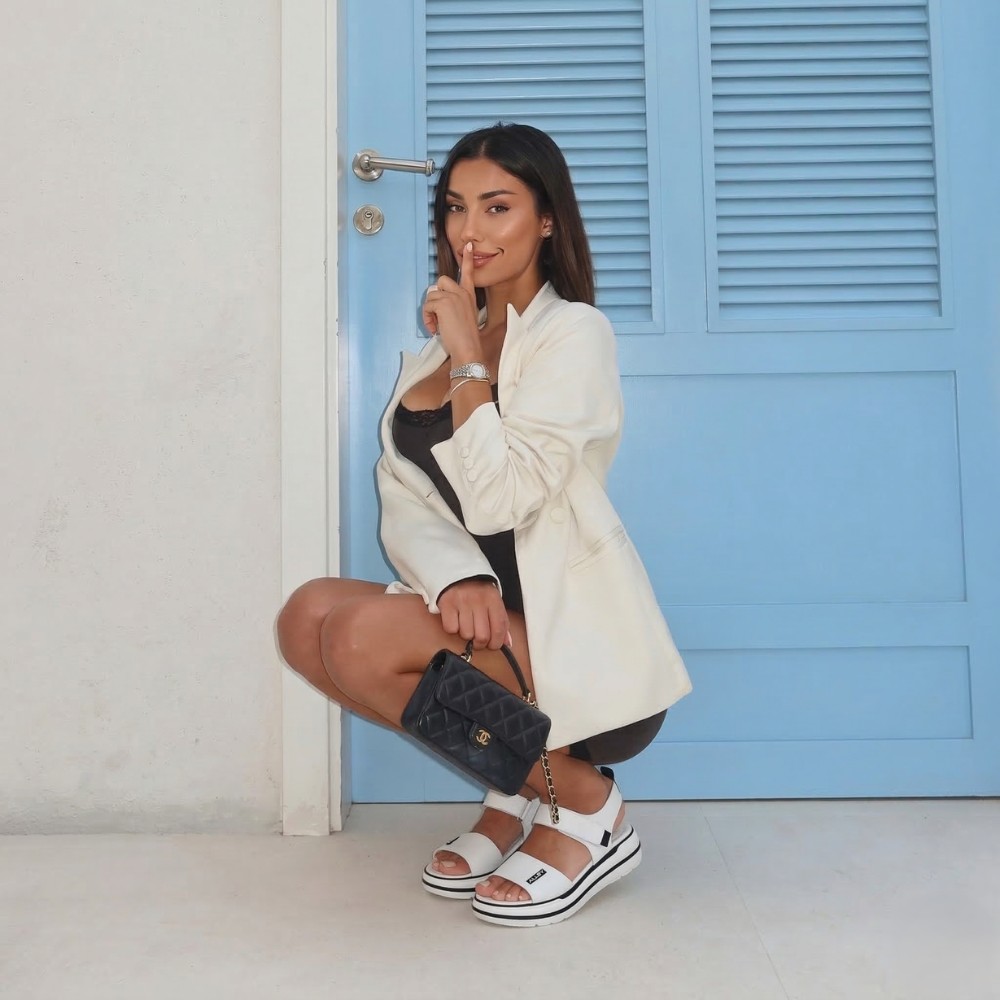 Універсальні жіночі білі шкіряні босоніжки Allsy 207205 2970-1 WHITE lonza 207206 6122